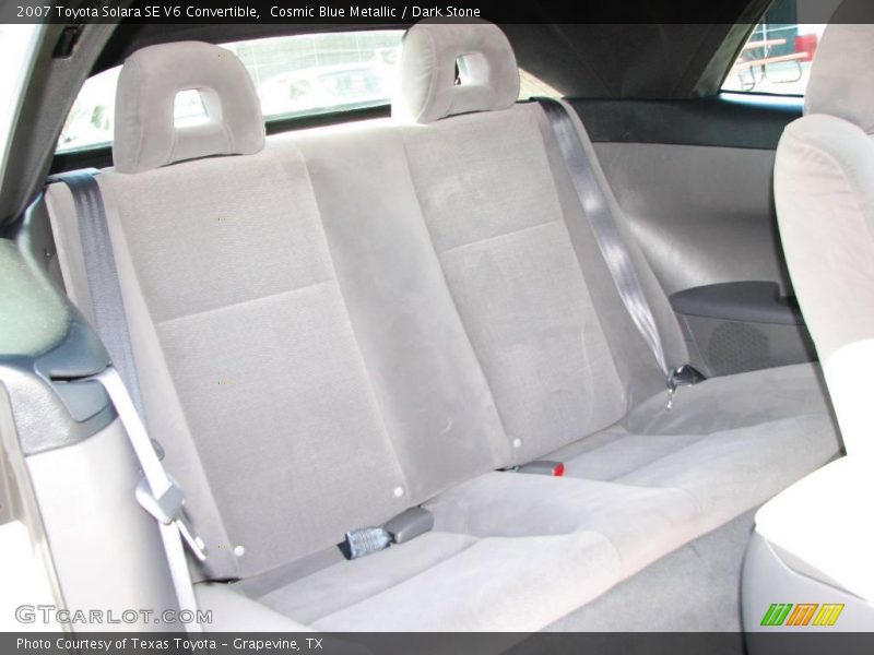 Cosmic Blue Metallic / Dark Stone 2007 Toyota Solara SE V6 Convertible