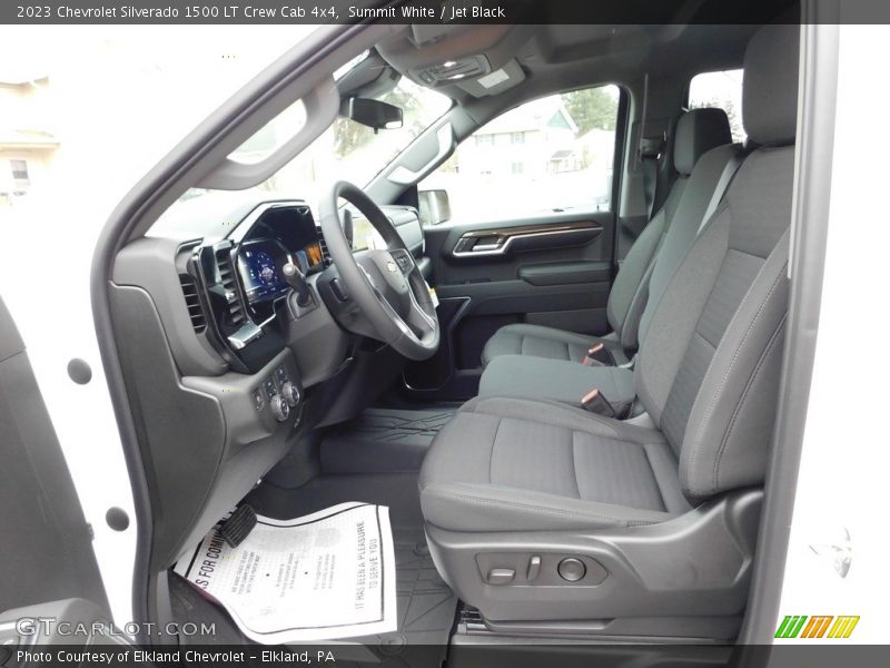 Front Seat of 2023 Silverado 1500 LT Crew Cab 4x4