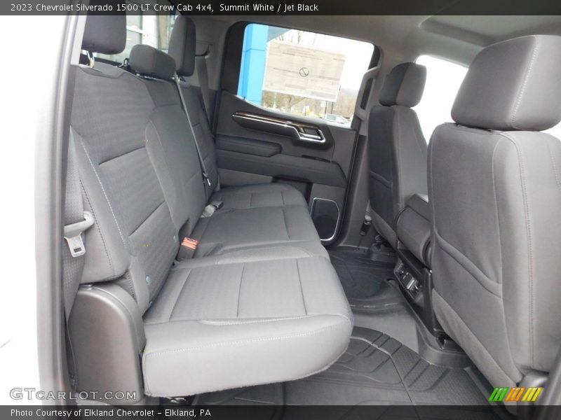 Rear Seat of 2023 Silverado 1500 LT Crew Cab 4x4
