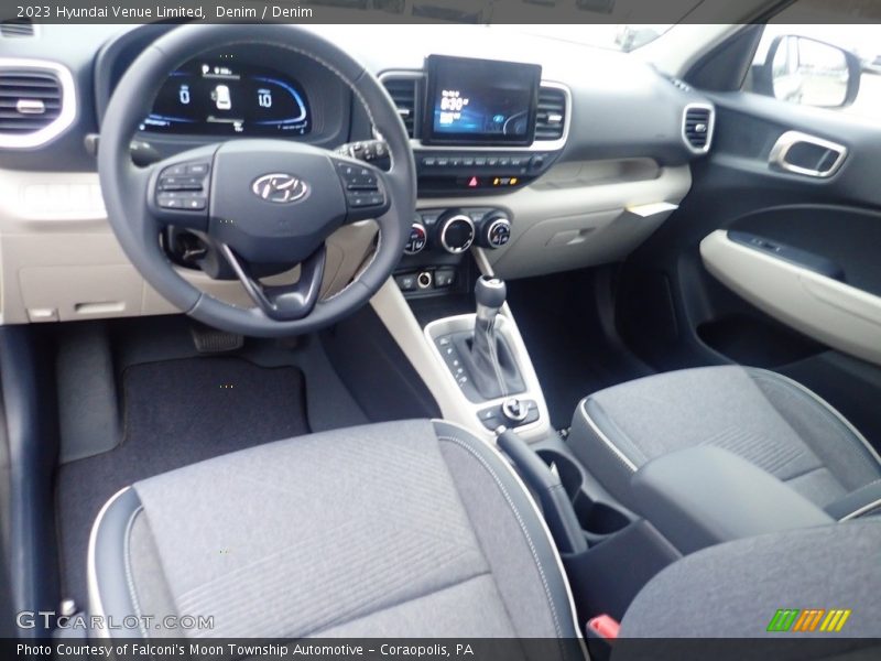  2023 Venue Limited Denim Interior