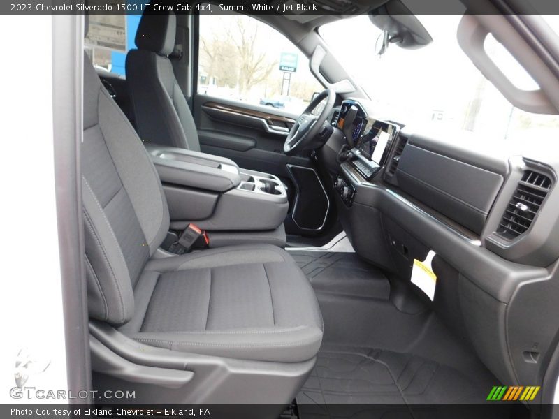 Front Seat of 2023 Silverado 1500 LT Crew Cab 4x4