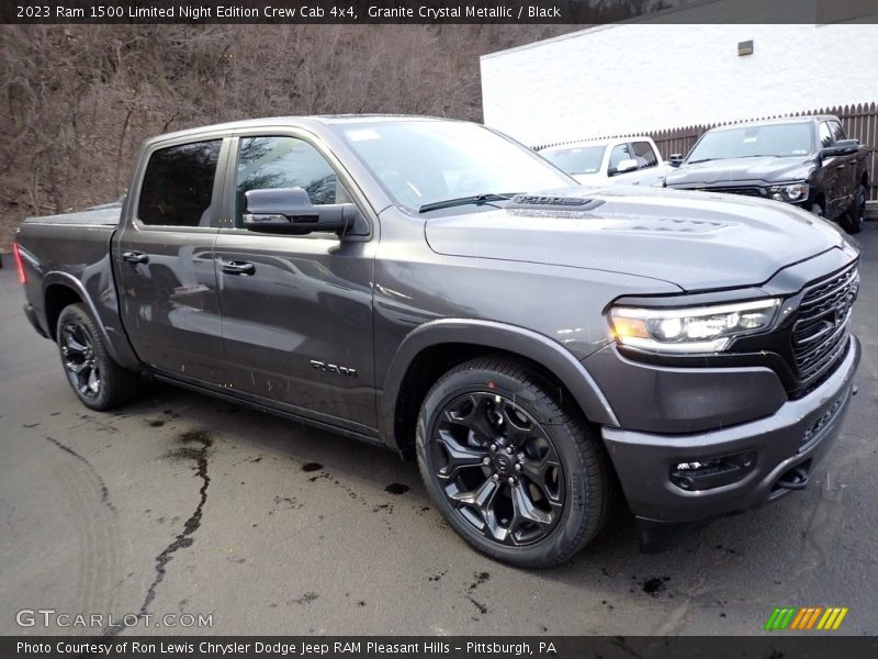 Front 3/4 View of 2023 1500 Limited Night Edition Crew Cab 4x4