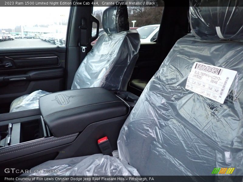 Granite Crystal Metallic / Black 2023 Ram 1500 Limited Night Edition Crew Cab 4x4
