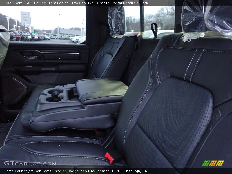 Granite Crystal Metallic / Black 2023 Ram 1500 Limited Night Edition Crew Cab 4x4