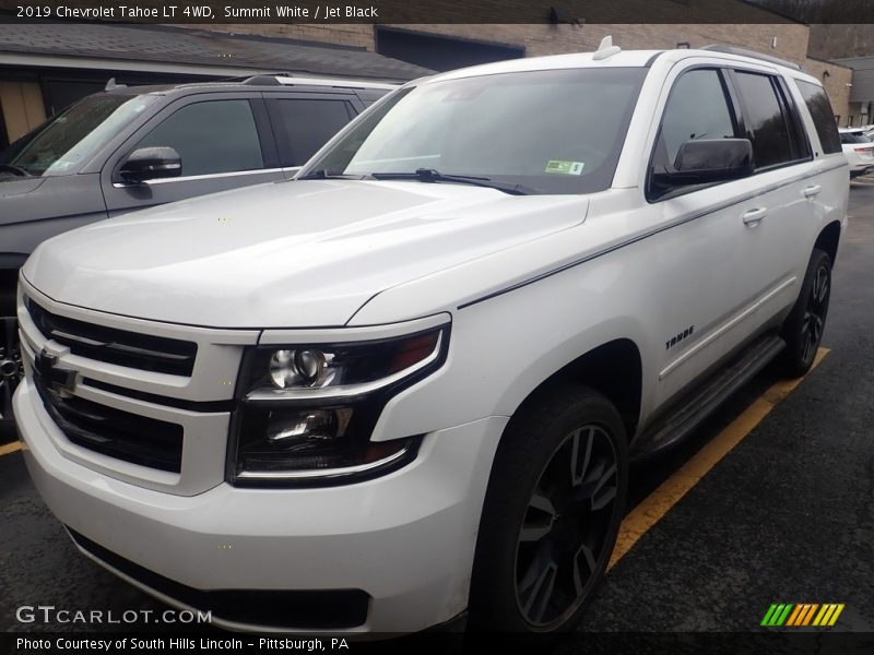 Summit White / Jet Black 2019 Chevrolet Tahoe LT 4WD