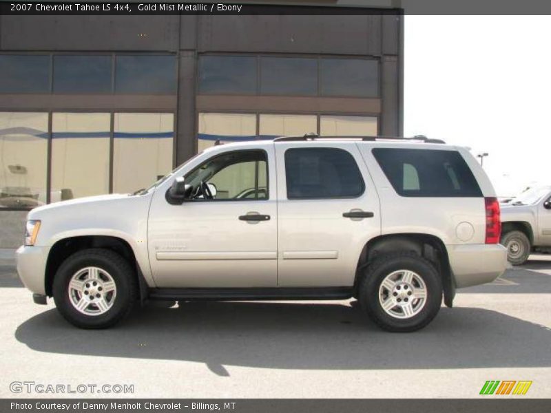 Gold Mist Metallic / Ebony 2007 Chevrolet Tahoe LS 4x4