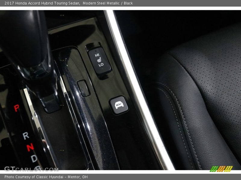 Modern Steel Metallic / Black 2017 Honda Accord Hybrid Touring Sedan