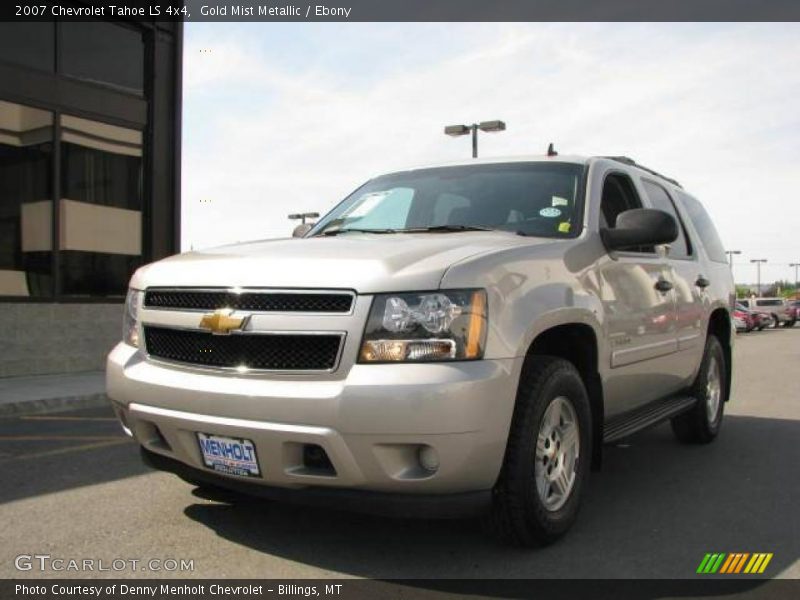 Gold Mist Metallic / Ebony 2007 Chevrolet Tahoe LS 4x4