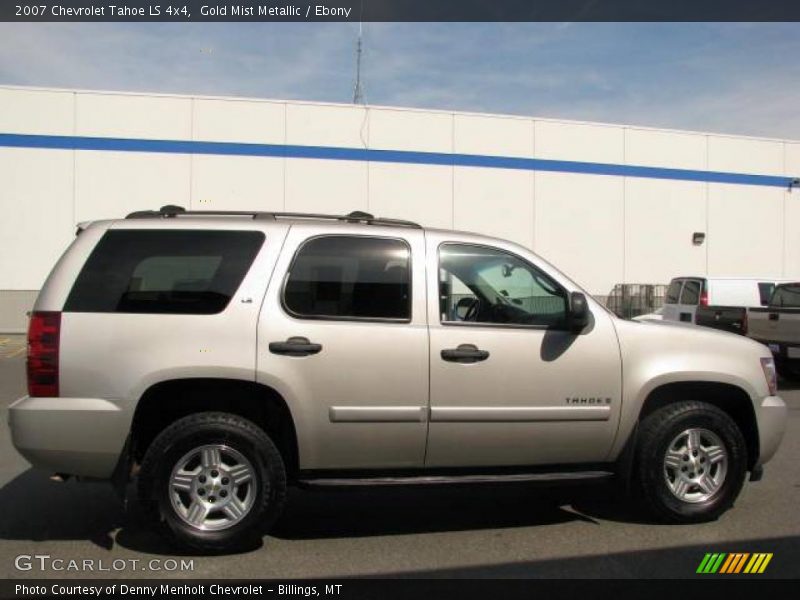 Gold Mist Metallic / Ebony 2007 Chevrolet Tahoe LS 4x4