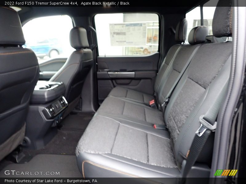 Rear Seat of 2022 F150 Tremor SuperCrew 4x4