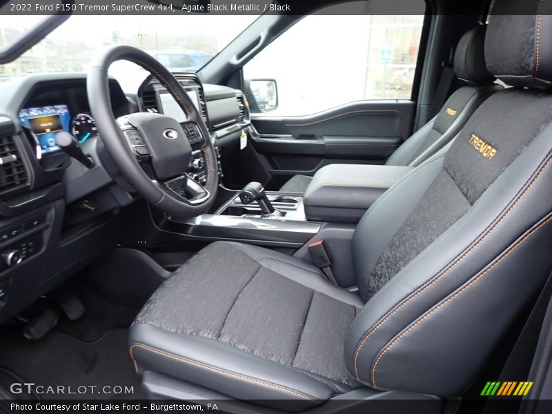 Front Seat of 2022 F150 Tremor SuperCrew 4x4