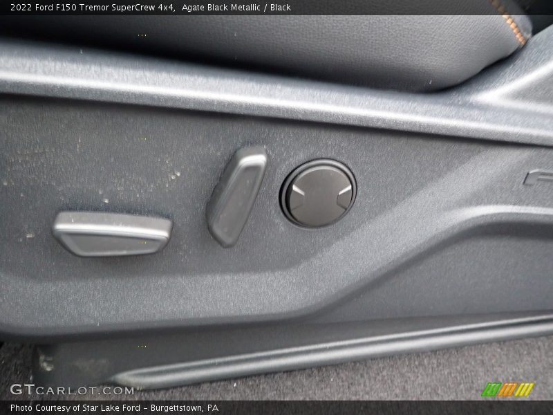 Agate Black Metallic / Black 2022 Ford F150 Tremor SuperCrew 4x4