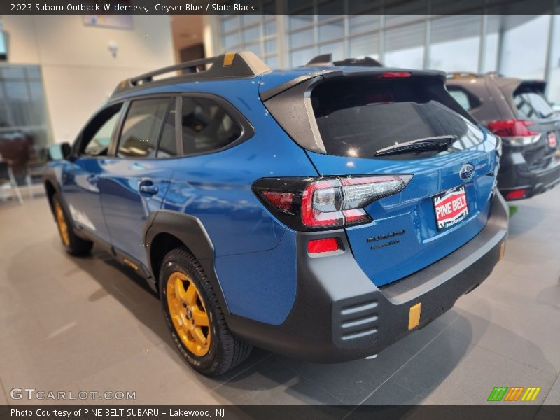 Geyser Blue / Slate Black 2023 Subaru Outback Wilderness