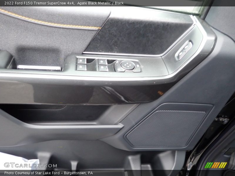 Agate Black Metallic / Black 2022 Ford F150 Tremor SuperCrew 4x4