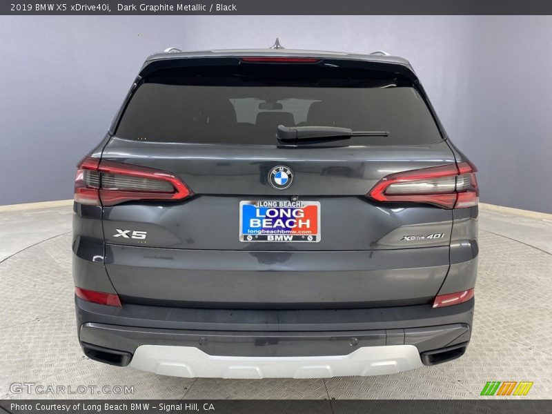 Dark Graphite Metallic / Black 2019 BMW X5 xDrive40i