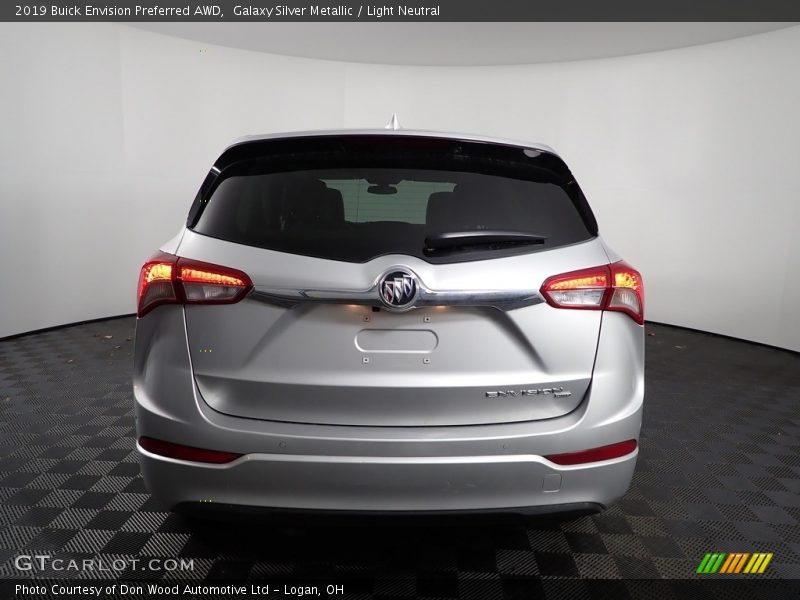 Galaxy Silver Metallic / Light Neutral 2019 Buick Envision Preferred AWD