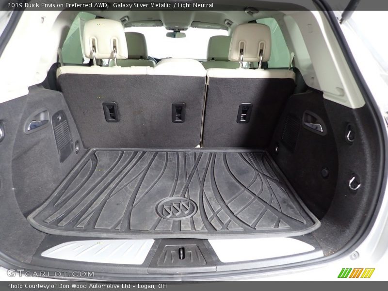 Galaxy Silver Metallic / Light Neutral 2019 Buick Envision Preferred AWD