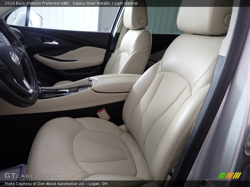 Galaxy Silver Metallic / Light Neutral 2019 Buick Envision Preferred AWD