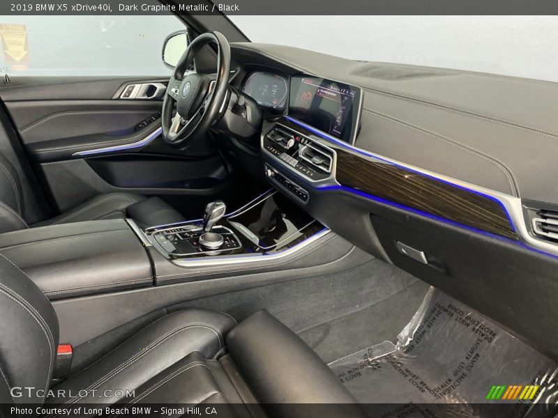 Dark Graphite Metallic / Black 2019 BMW X5 xDrive40i