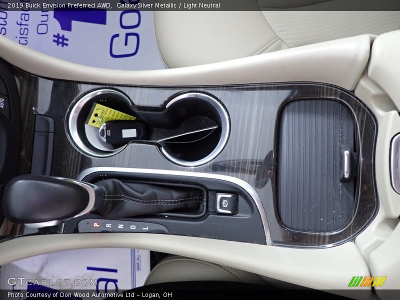 Galaxy Silver Metallic / Light Neutral 2019 Buick Envision Preferred AWD