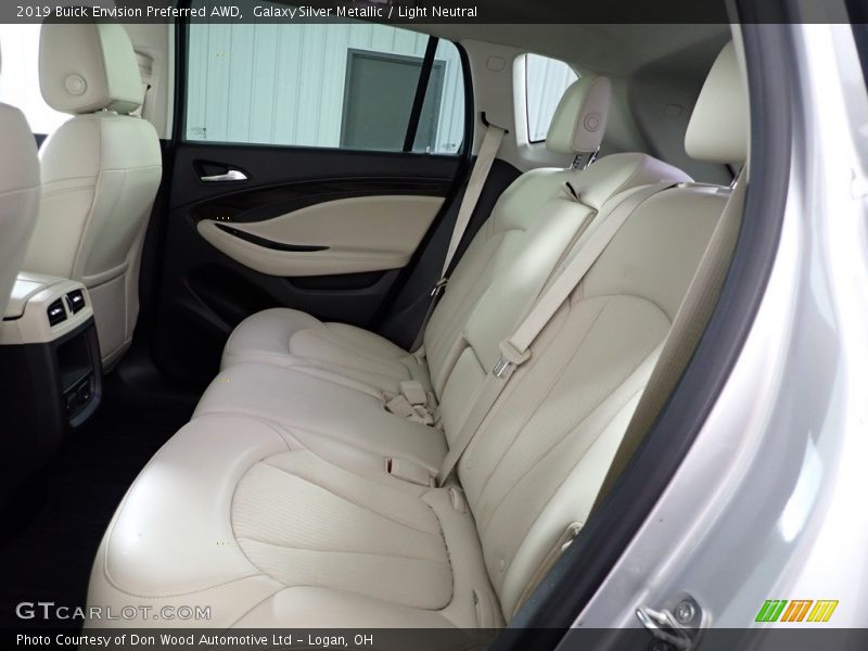 Galaxy Silver Metallic / Light Neutral 2019 Buick Envision Preferred AWD