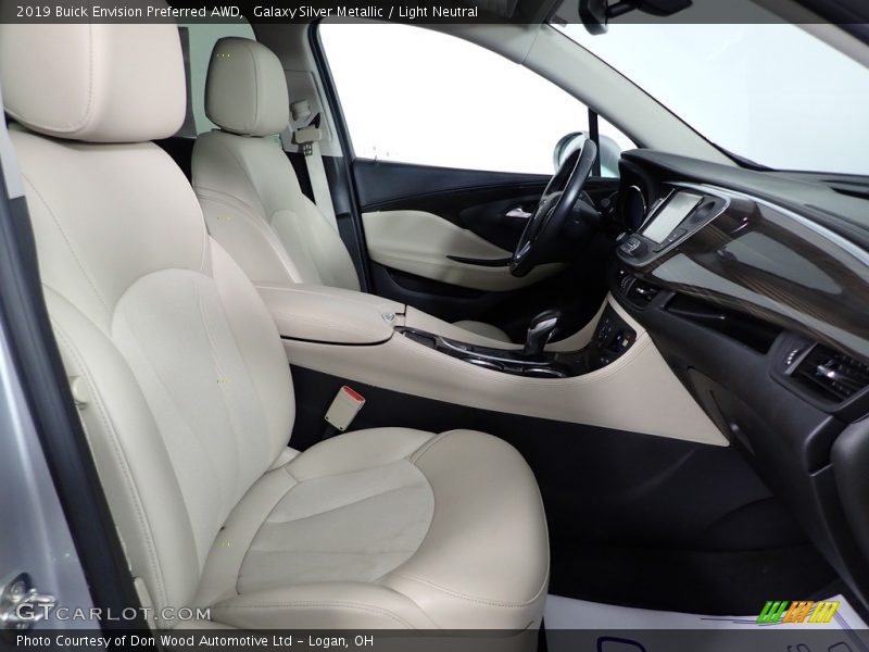 Galaxy Silver Metallic / Light Neutral 2019 Buick Envision Preferred AWD