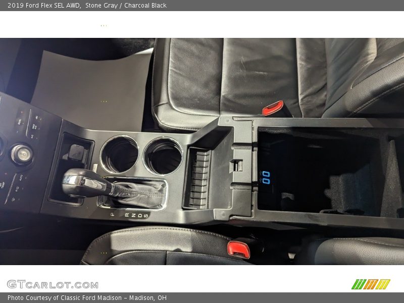 Stone Gray / Charcoal Black 2019 Ford Flex SEL AWD