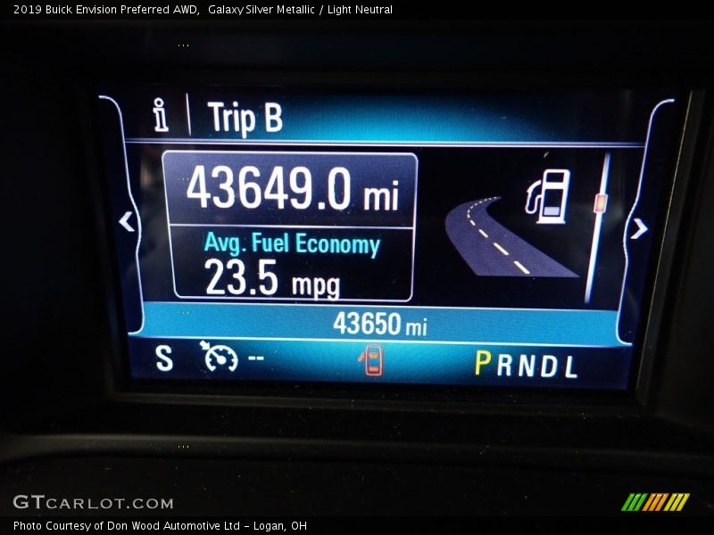 Galaxy Silver Metallic / Light Neutral 2019 Buick Envision Preferred AWD