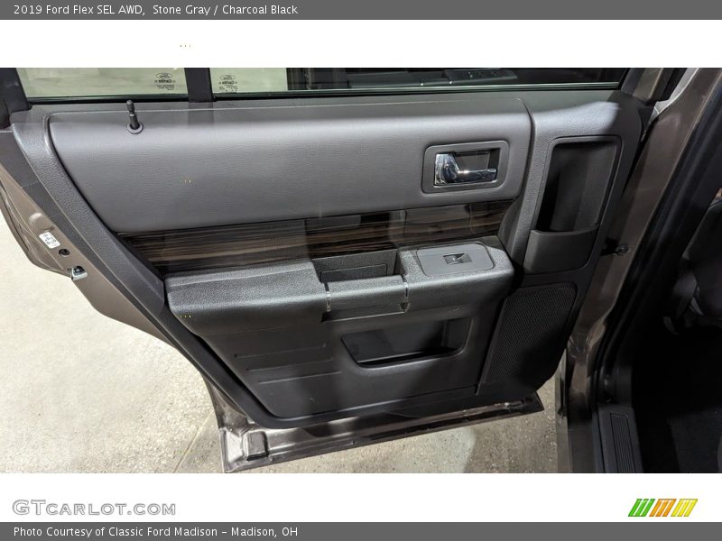 Stone Gray / Charcoal Black 2019 Ford Flex SEL AWD