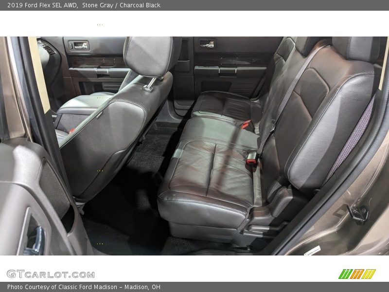 Stone Gray / Charcoal Black 2019 Ford Flex SEL AWD