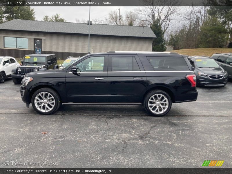 Shadow Black / Ebony 2018 Ford Expedition Limited Max 4x4