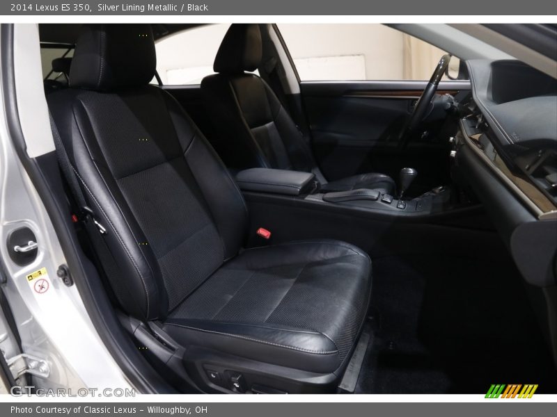 Silver Lining Metallic / Black 2014 Lexus ES 350