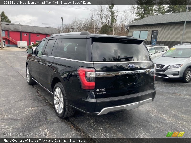 Shadow Black / Ebony 2018 Ford Expedition Limited Max 4x4