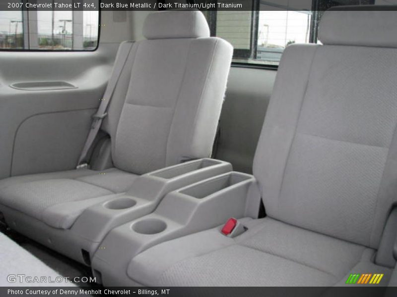 Dark Blue Metallic / Dark Titanium/Light Titanium 2007 Chevrolet Tahoe LT 4x4