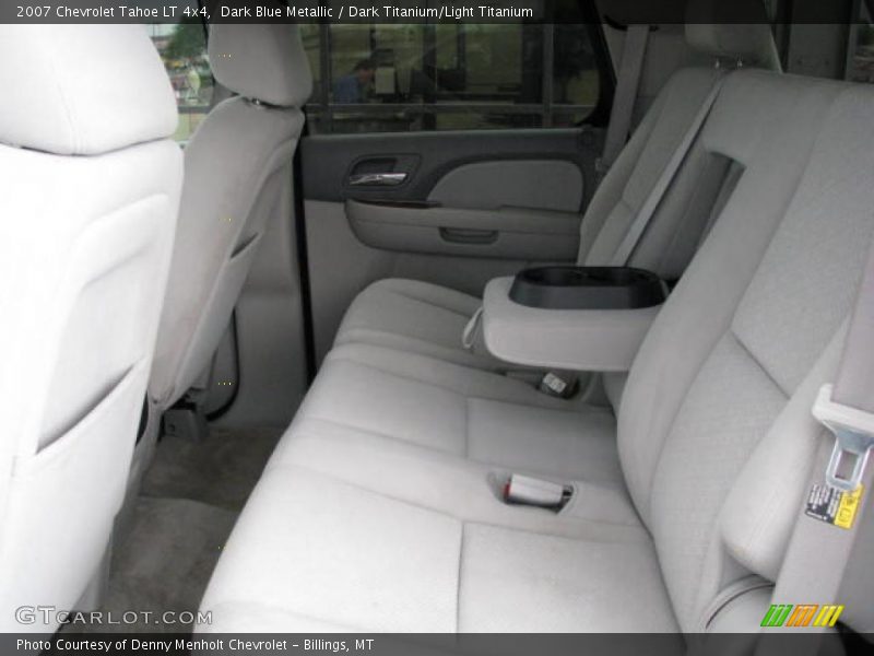 Dark Blue Metallic / Dark Titanium/Light Titanium 2007 Chevrolet Tahoe LT 4x4