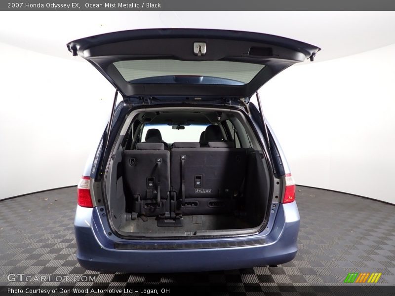 Ocean Mist Metallic / Black 2007 Honda Odyssey EX