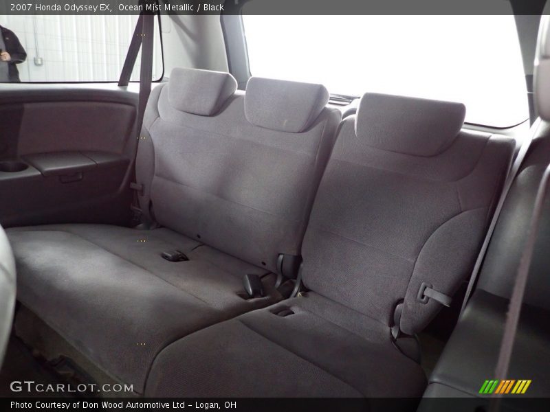 Ocean Mist Metallic / Black 2007 Honda Odyssey EX