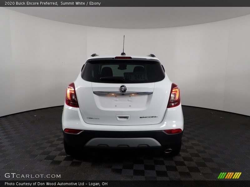 Summit White / Ebony 2020 Buick Encore Preferred
