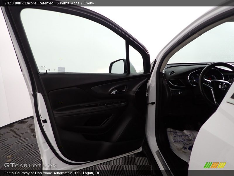 Summit White / Ebony 2020 Buick Encore Preferred