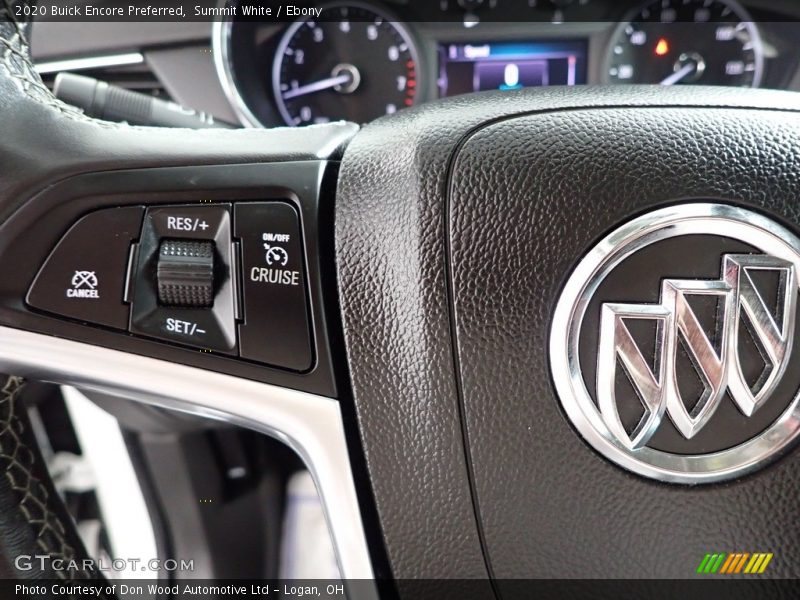Summit White / Ebony 2020 Buick Encore Preferred