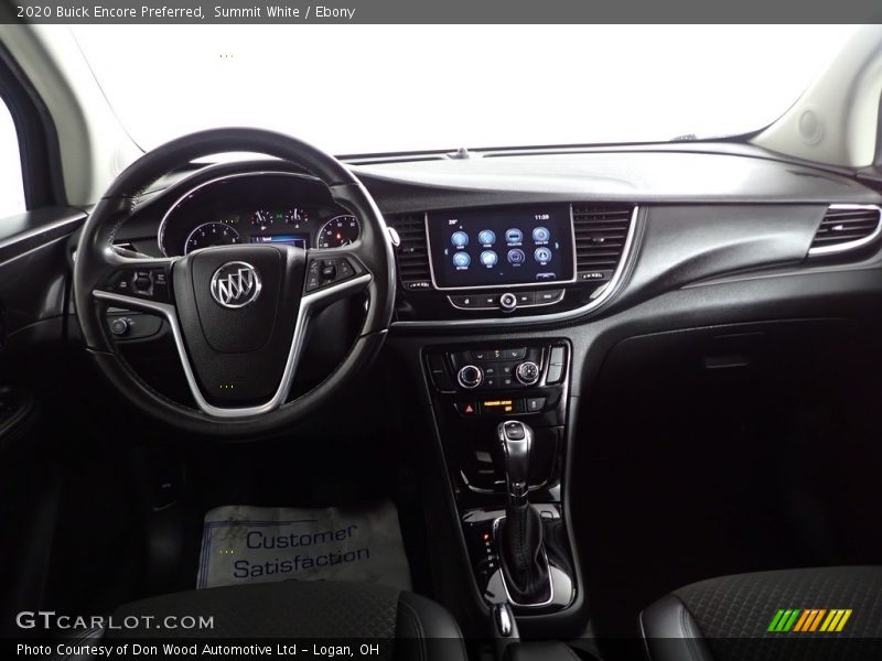 Summit White / Ebony 2020 Buick Encore Preferred