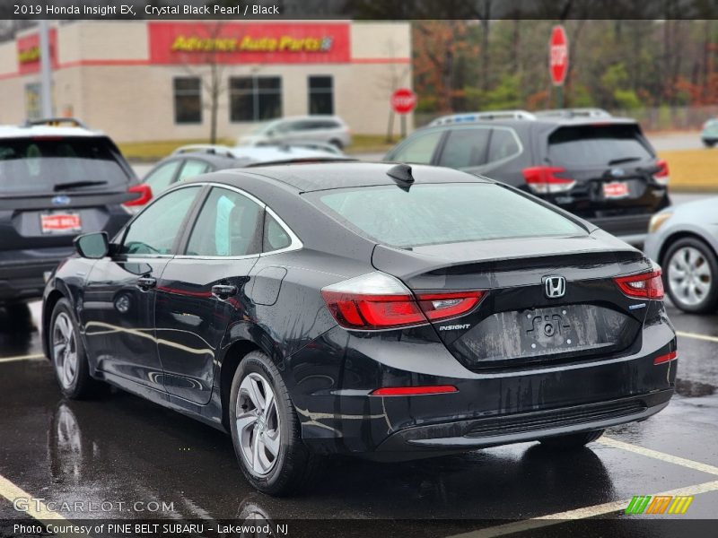 Crystal Black Pearl / Black 2019 Honda Insight EX