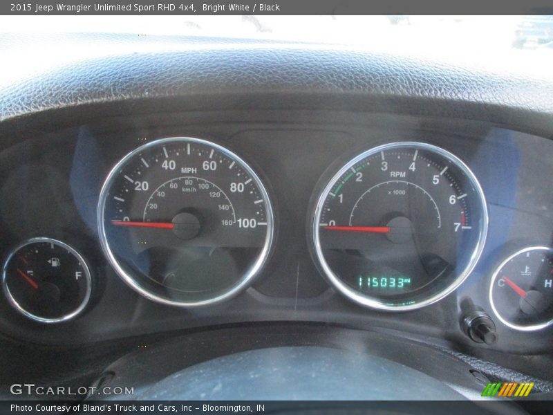 Bright White / Black 2015 Jeep Wrangler Unlimited Sport RHD 4x4