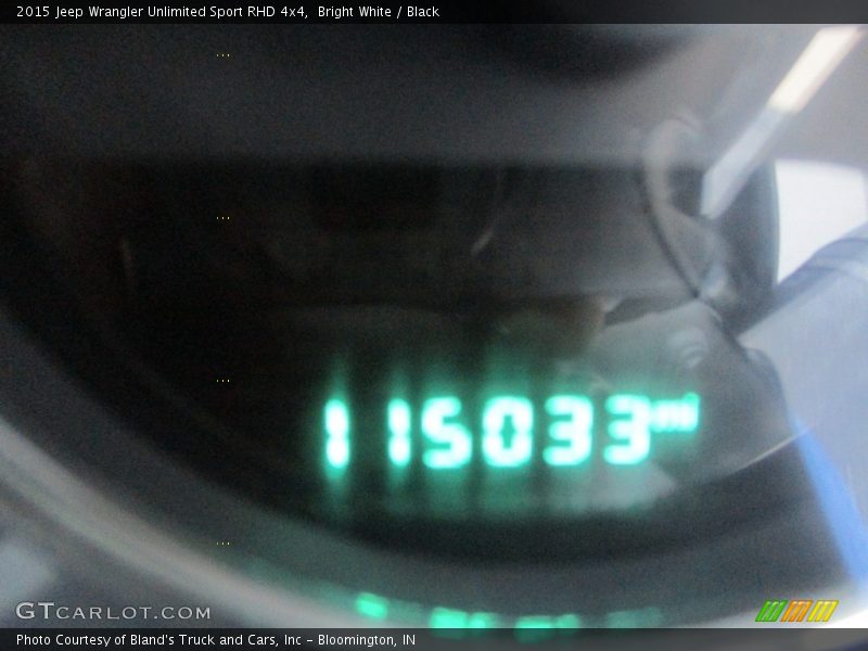 Bright White / Black 2015 Jeep Wrangler Unlimited Sport RHD 4x4