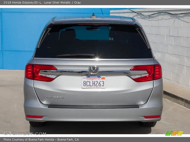 Lunar Silver Metallic / Gray 2018 Honda Odyssey EX-L