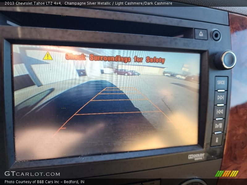 Champagne Silver Metallic / Light Cashmere/Dark Cashmere 2013 Chevrolet Tahoe LTZ 4x4