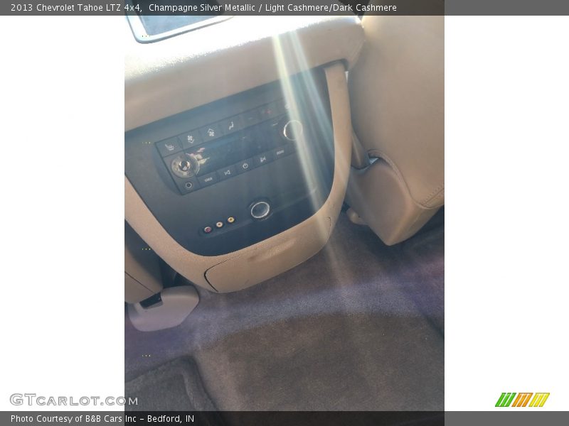 Champagne Silver Metallic / Light Cashmere/Dark Cashmere 2013 Chevrolet Tahoe LTZ 4x4