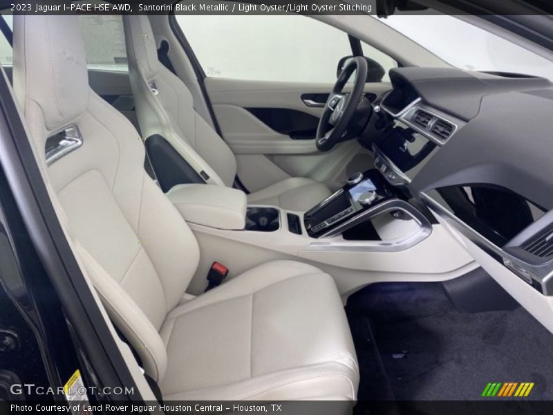  2023 I-PACE HSE AWD Light Oyster/Light Oyster Stitching Interior