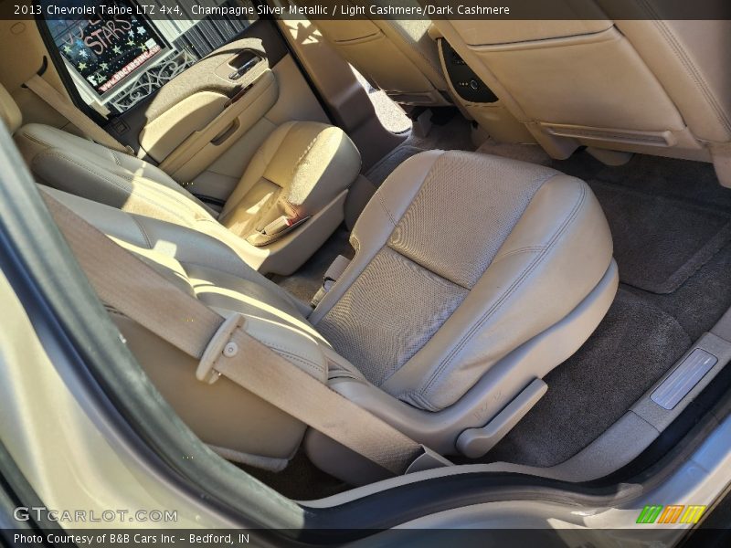 Champagne Silver Metallic / Light Cashmere/Dark Cashmere 2013 Chevrolet Tahoe LTZ 4x4