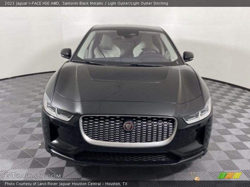 Santorini Black Metallic / Light Oyster/Light Oyster Stitching 2023 Jaguar I-PACE HSE AWD